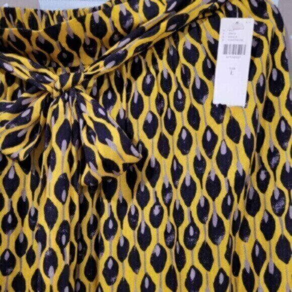 Anthropologie Pleated MAXI SKIRT New Sz Lrg - Picture 5 of 10